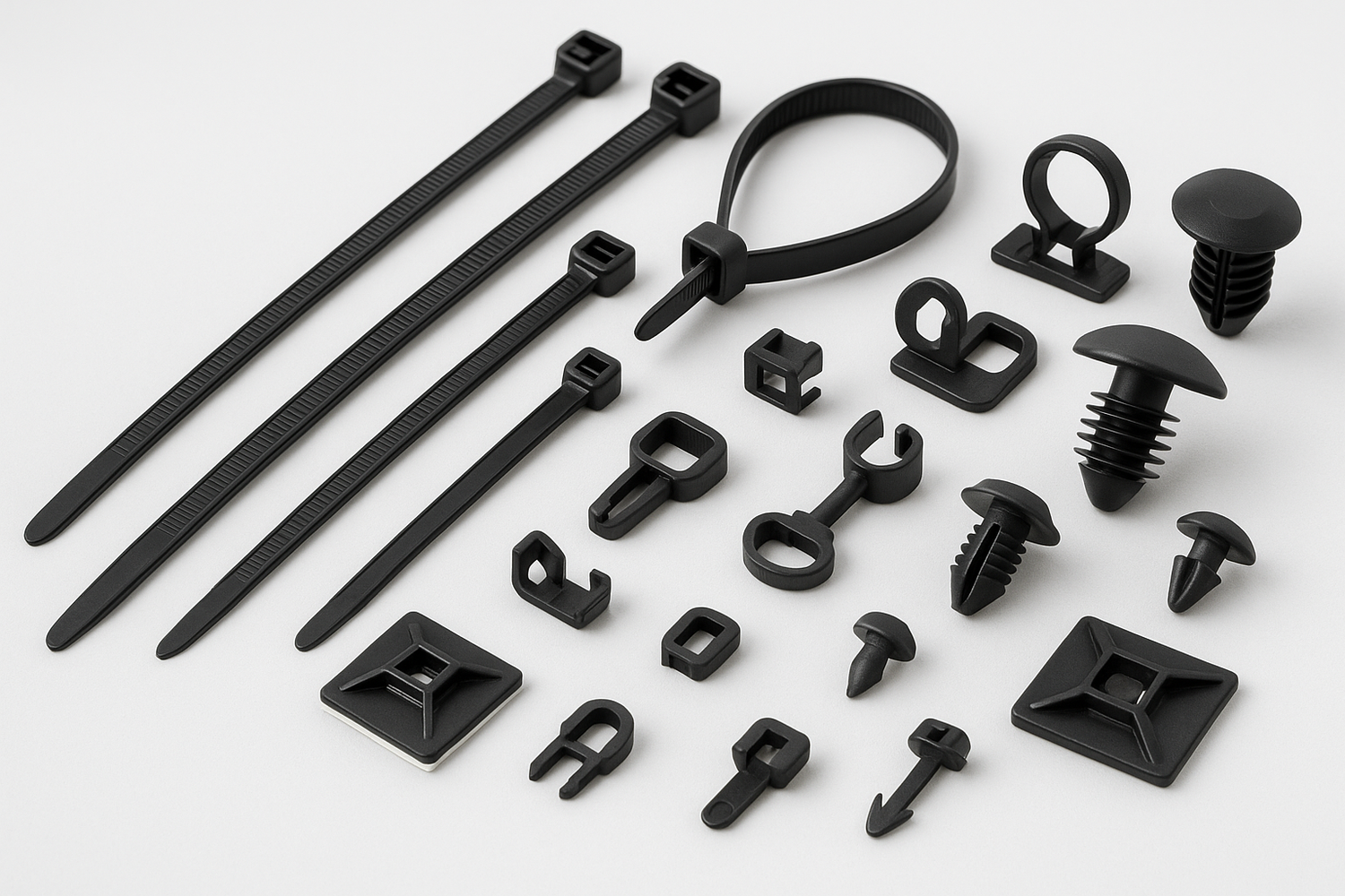 Car Cable Ties, Clips, Fastener Collection