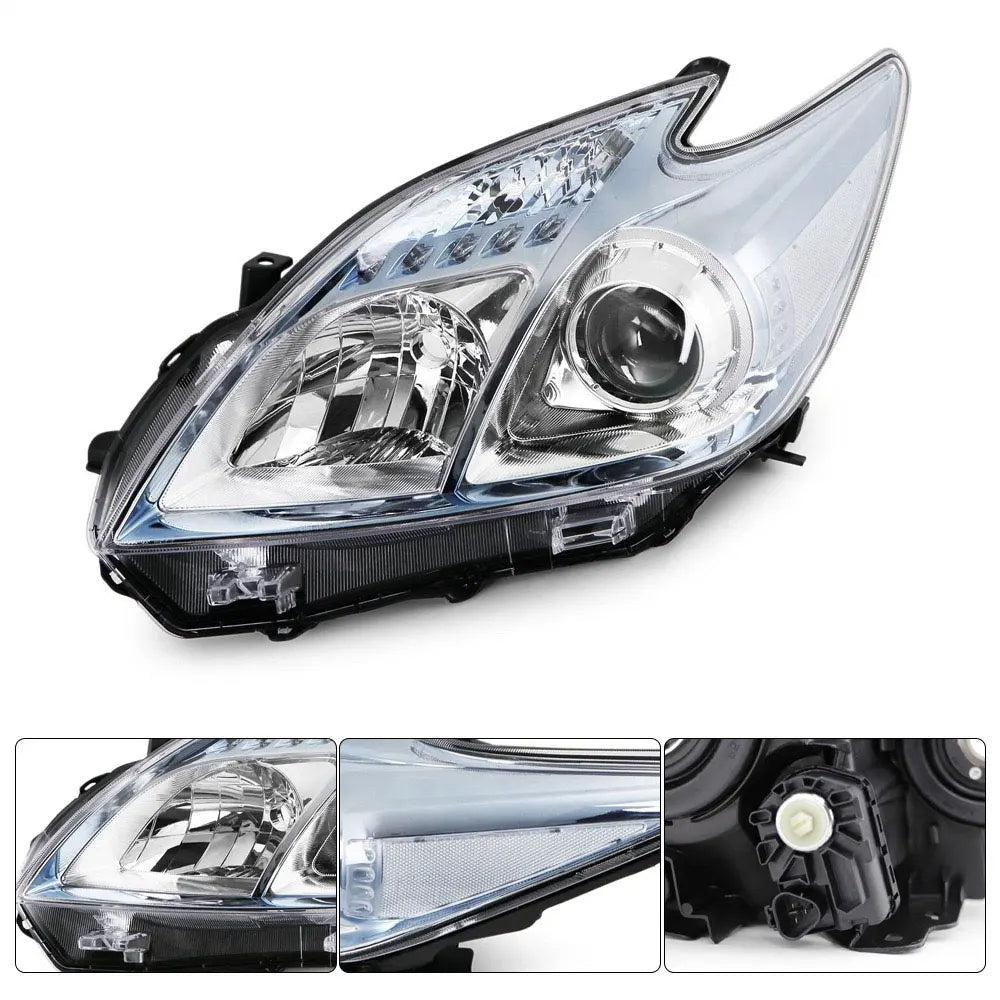 Headlamp Pair for  2013 Toyota Prius ZVW30/ZVW30R – OEM Style Car Headlight Replacement