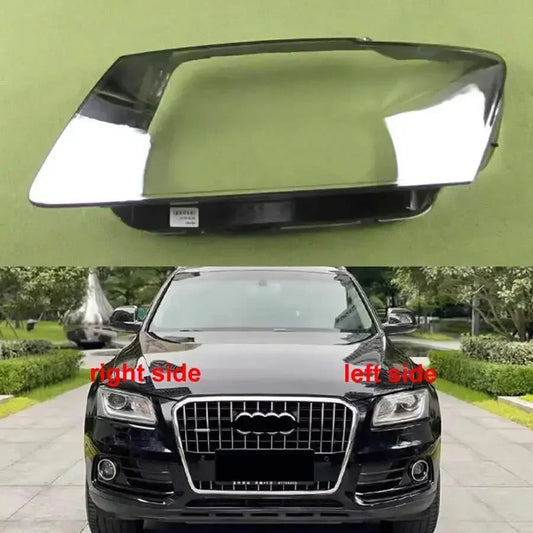 Car spoiler on a green background with an Audi car for reference