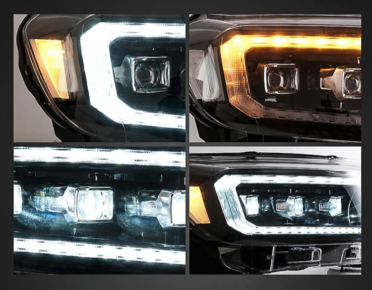 Collage of car headlight images with Kunfine logo and 'More Details' text.