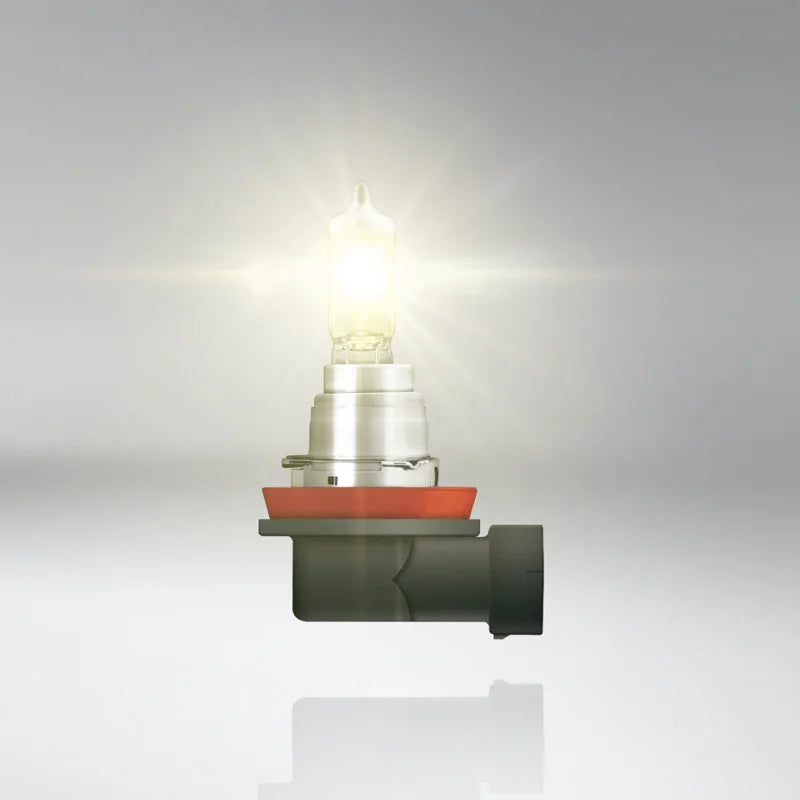 Wall-mounted light fixture with a red accent on a gray background