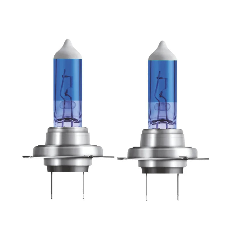 OSRAM H7 62210CBA Cool Blue Advance Halogen Headlight Bulbs – 12V 55W, 5000K White Light, +50% Brighter, Original Replacement, Genuine Pair