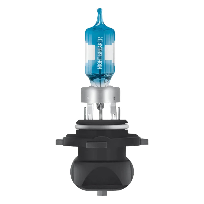 OSRAM car headlight bulb on a white background