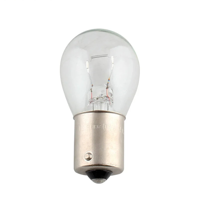 Philips car bulb on a white background