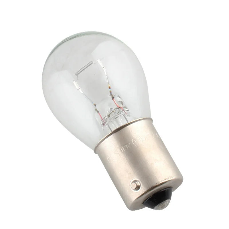 Philips car bulb on a white background