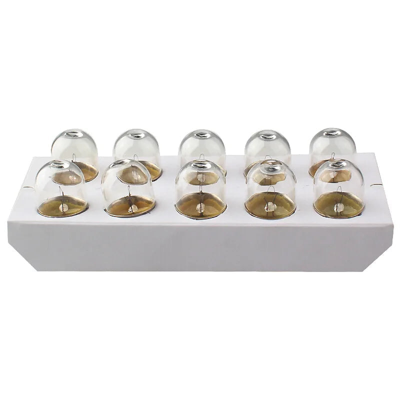 Philips light bulb holder with multiple bulbs on a white background