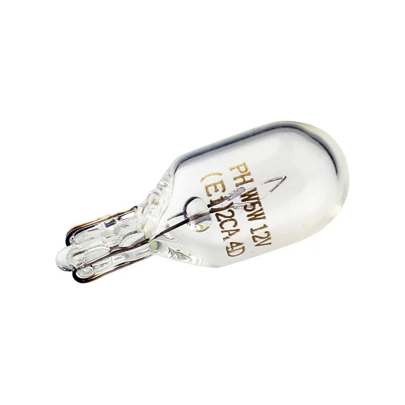 Philips car bulb on a white background