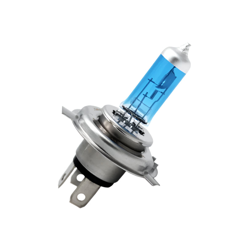 Philips car headlight bulb on a white background