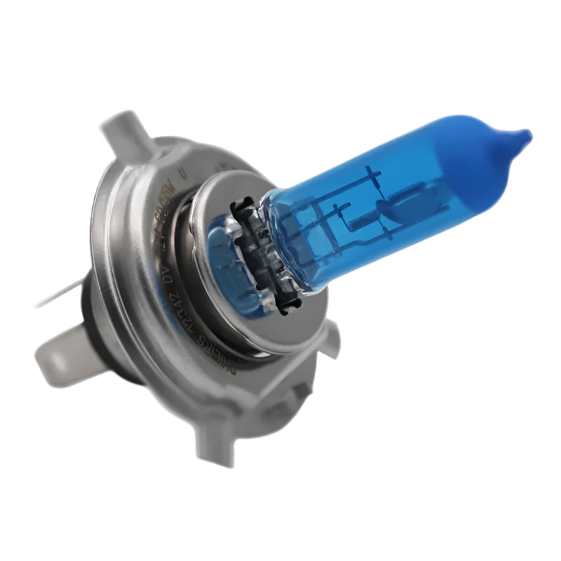 Philips car bulb on a white background