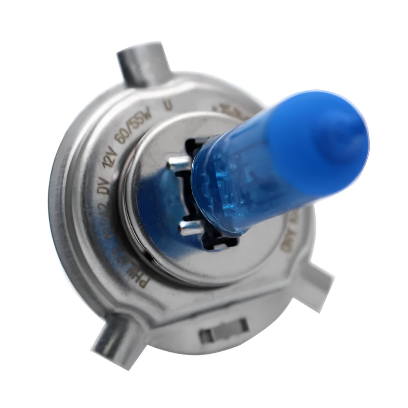 Philips car bulb on a white background