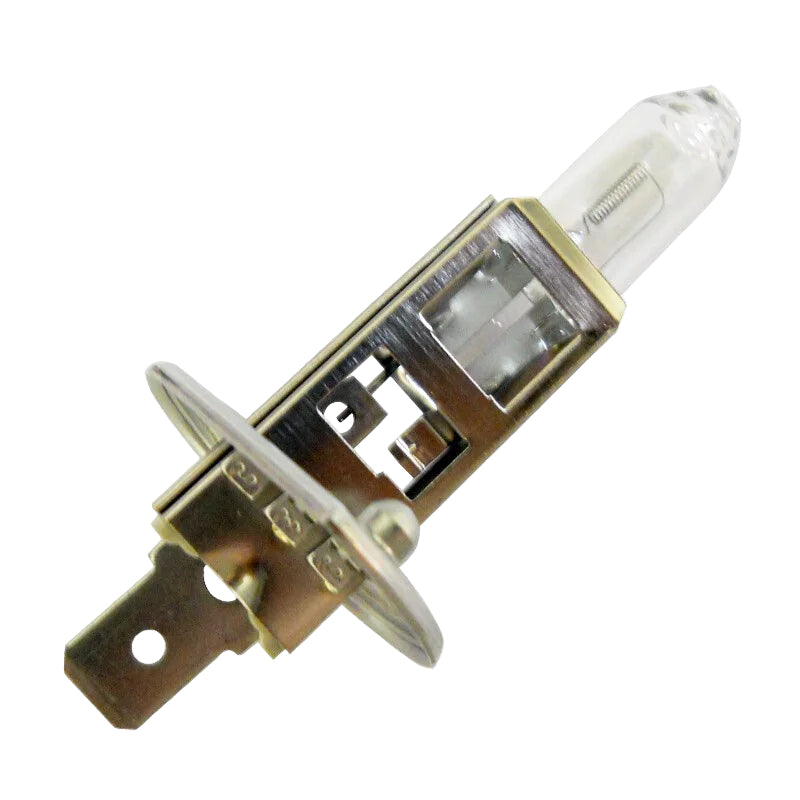 Philips car headlight bulb on a white background
