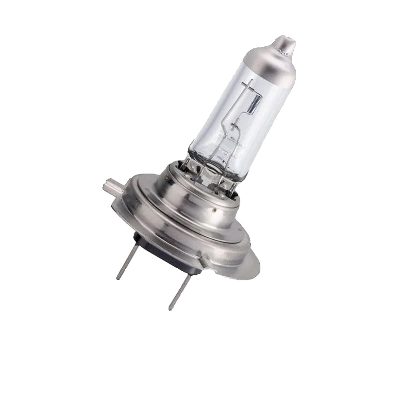 Philips car headlight bulb on a white background