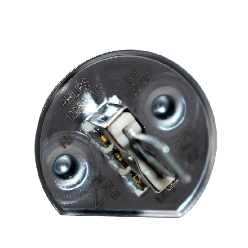 Philips car bulb on a white background