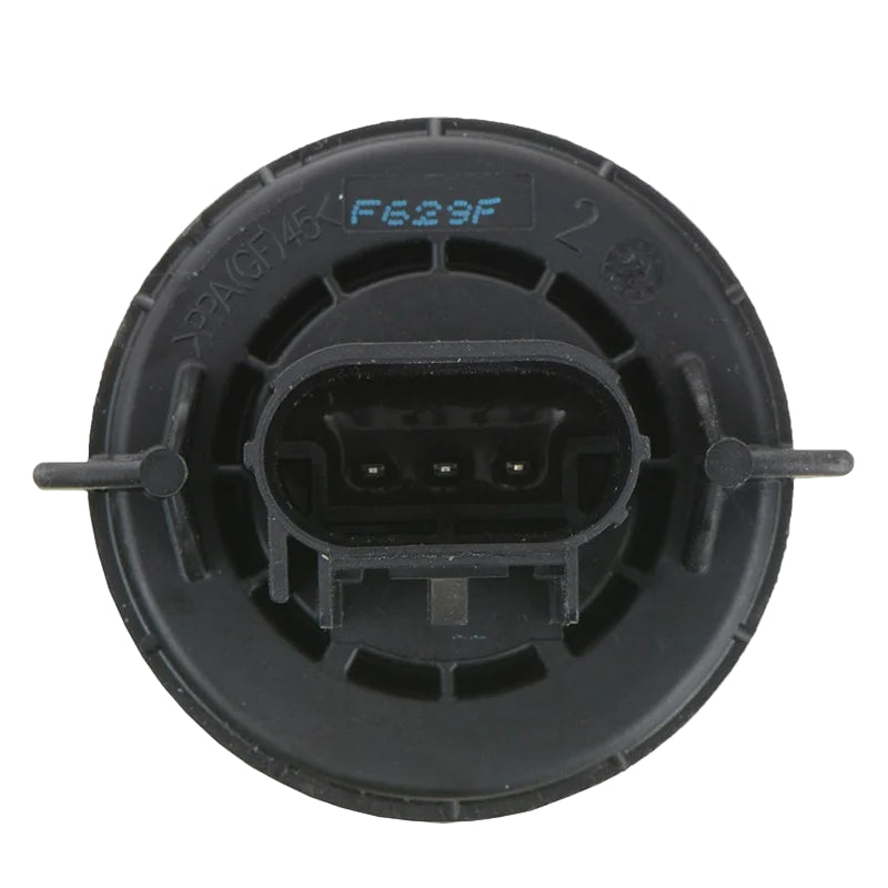 Black electronic component with Philips branding on a white background