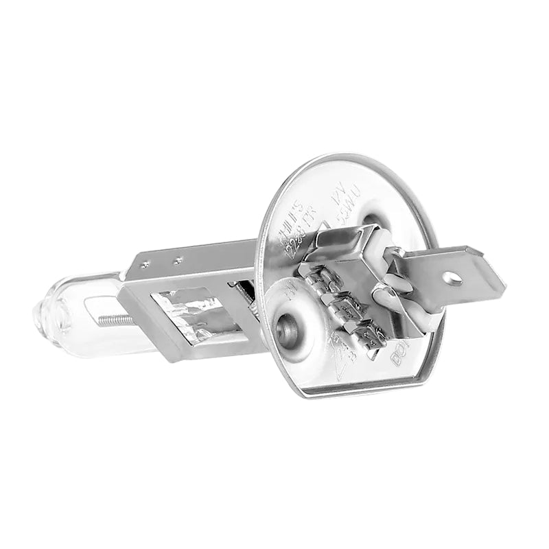 Philips car headlight bulb on a white background