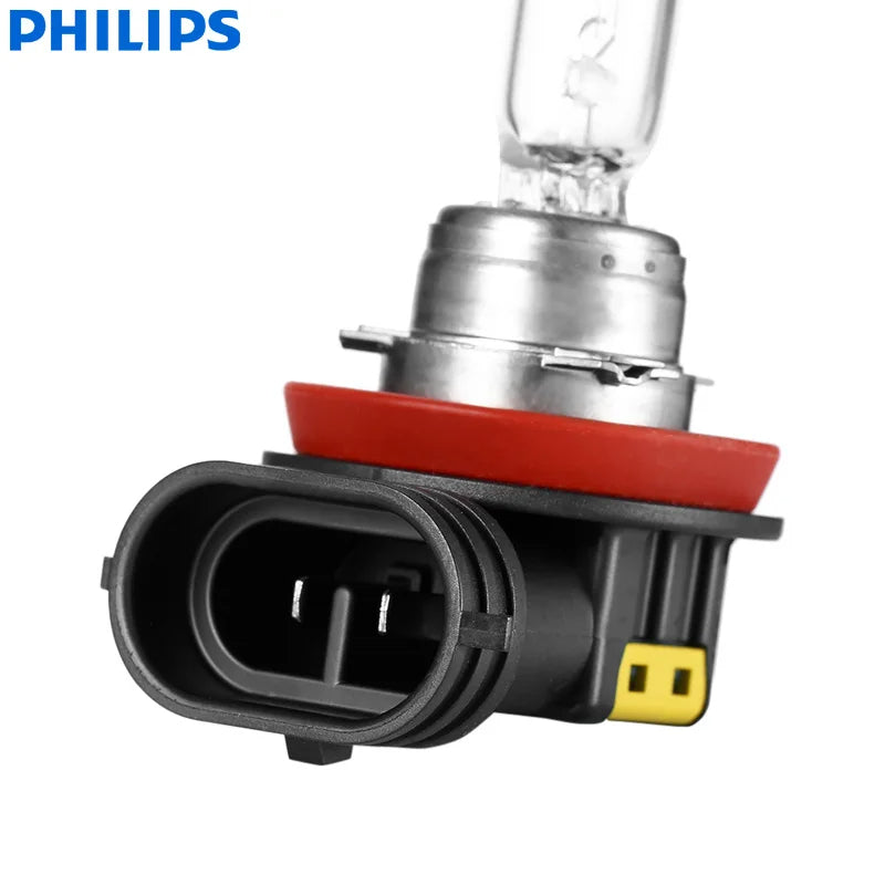 Philips car bulb on a white background