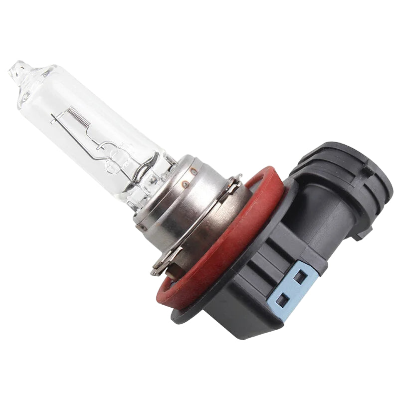 Philips car headlight bulb on a white background
