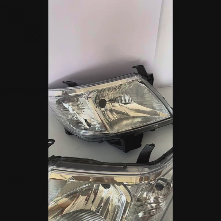 Headlamp 2014 Toyota Hilux Vigo Video