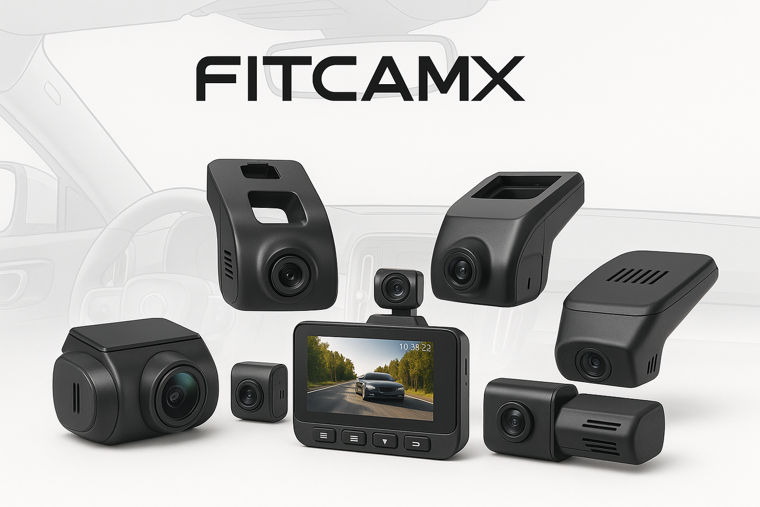 FITCAMX Integraded Dash Camera Collection