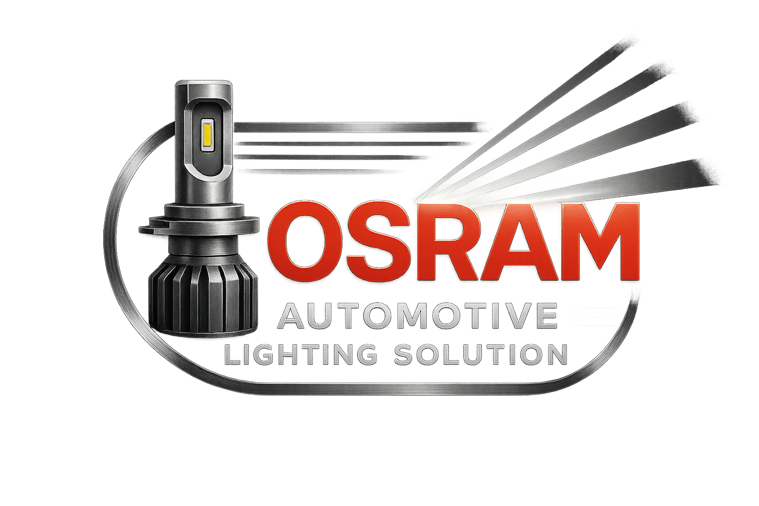 OSRAM Automotive Lighting Solution Brand, Collection and Model Logo