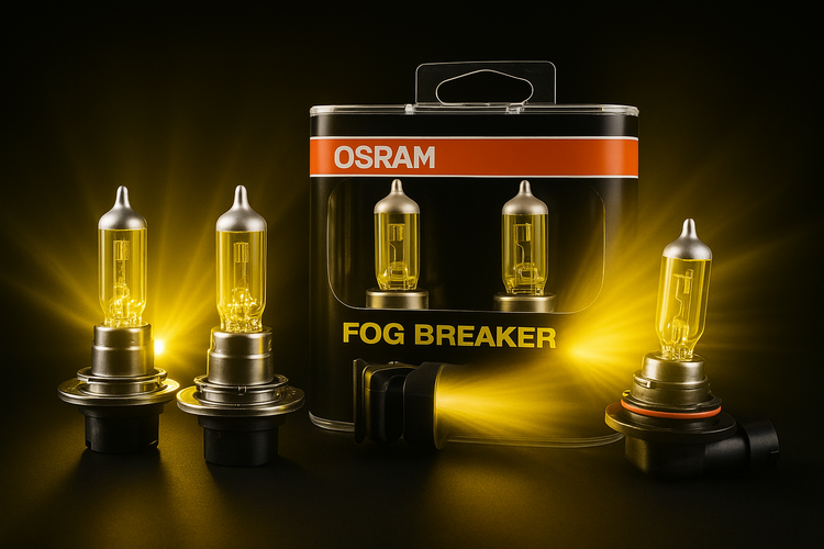 OSRAM Halogen Fog Breaker Headlight Bulb Collection