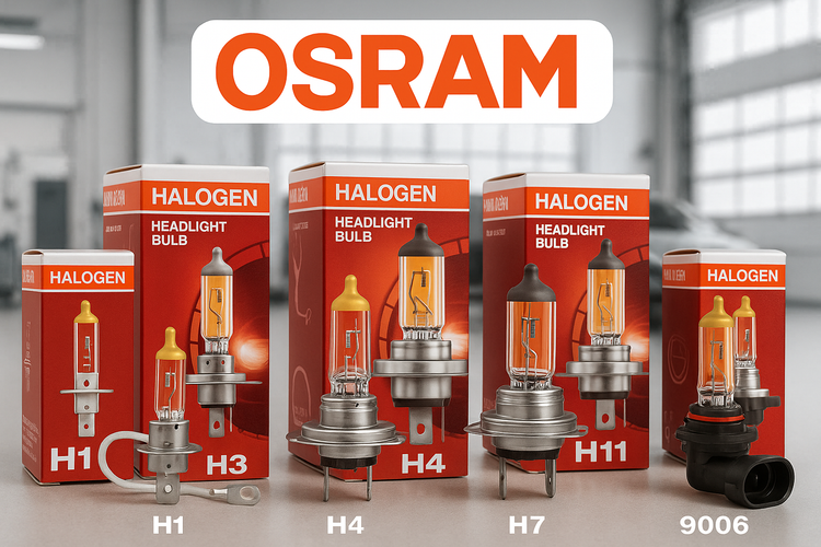 OSRAM Halogen Headlight Bulb Collection
