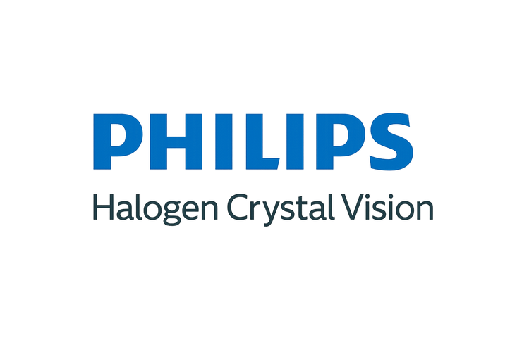 PHILIPS Halogen Crystal Vision Collection Logo