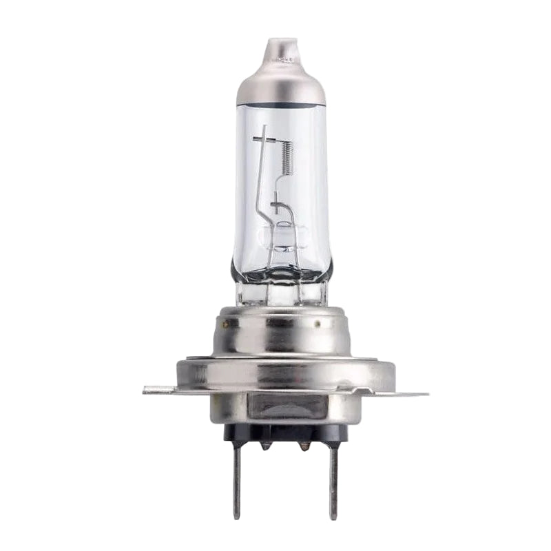 Philips car headlight bulb on a white background