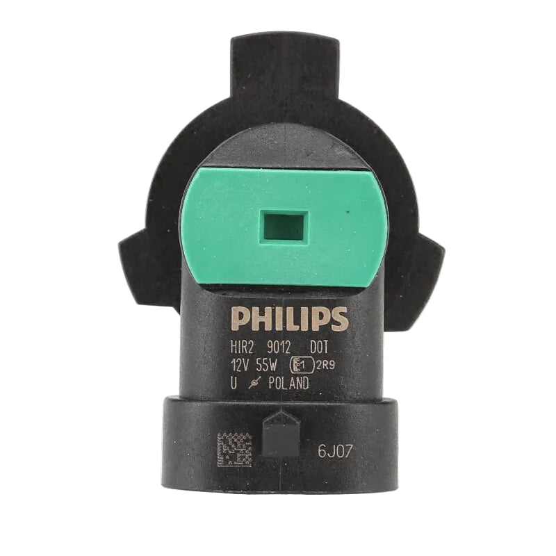 Philips light bulb on a white background